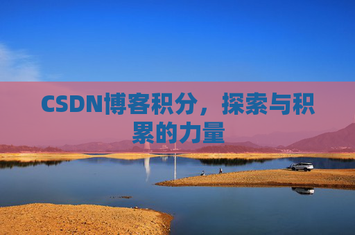 CSDN博客积分，探索与积累的力量